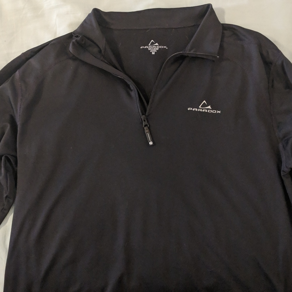 Mens 1/4 zip base layer
